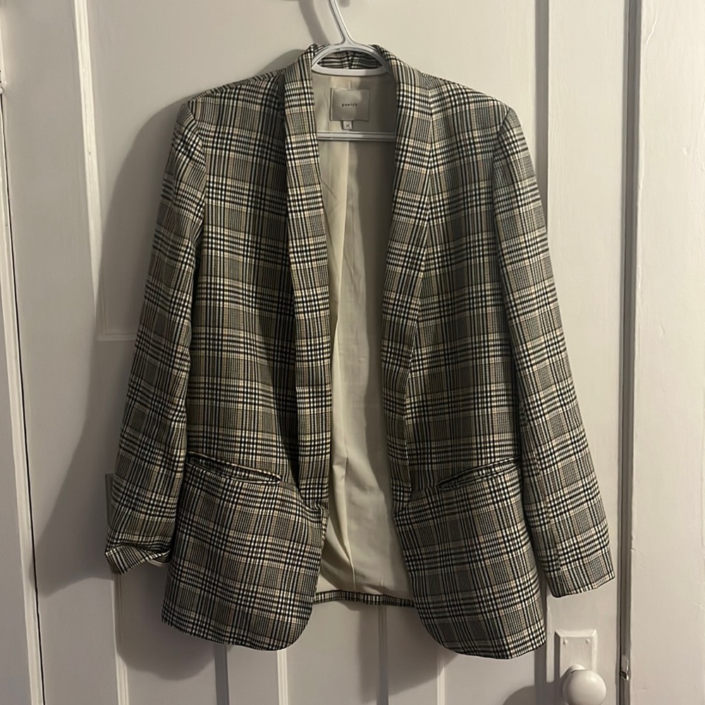 Plaid Blazer